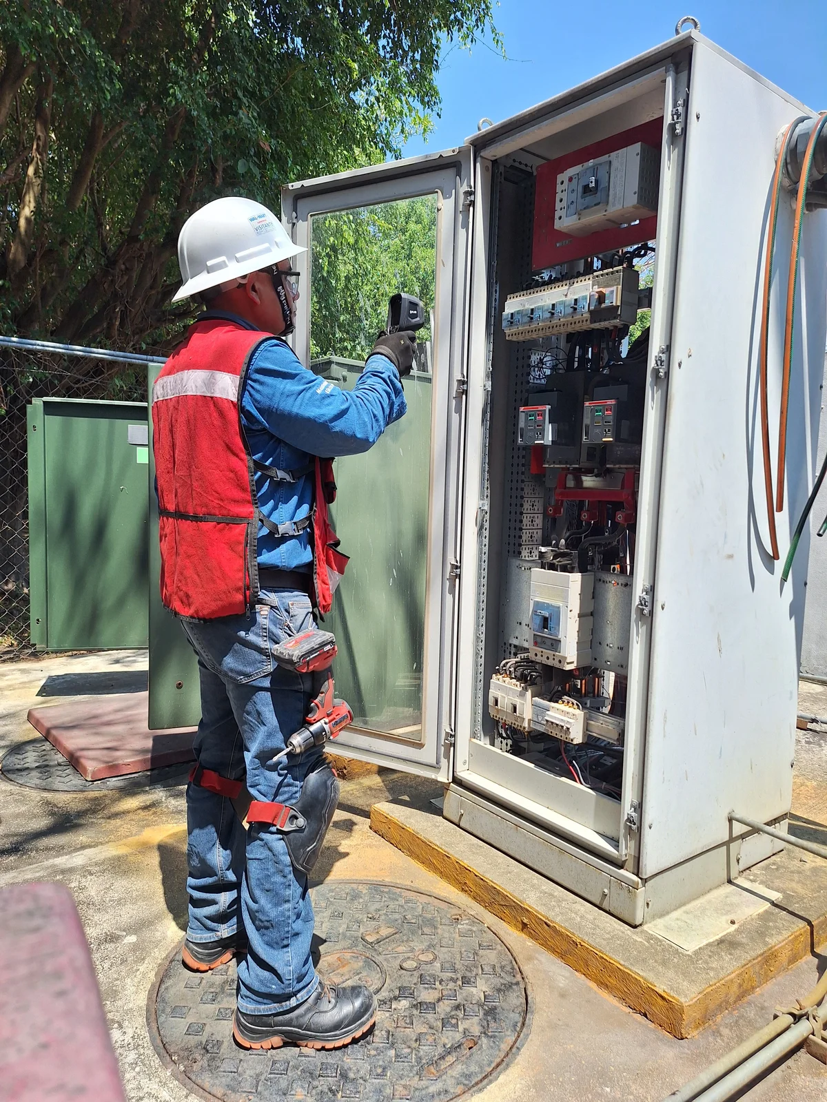 Instalación de subestación eléctrica