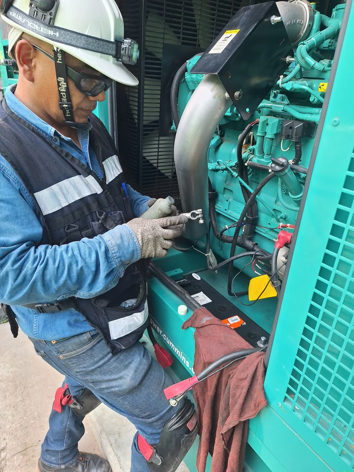 Instalación de transformadores industriales